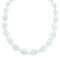 Sterling Silver Mother Of Pearl Bead Necklace KX121010